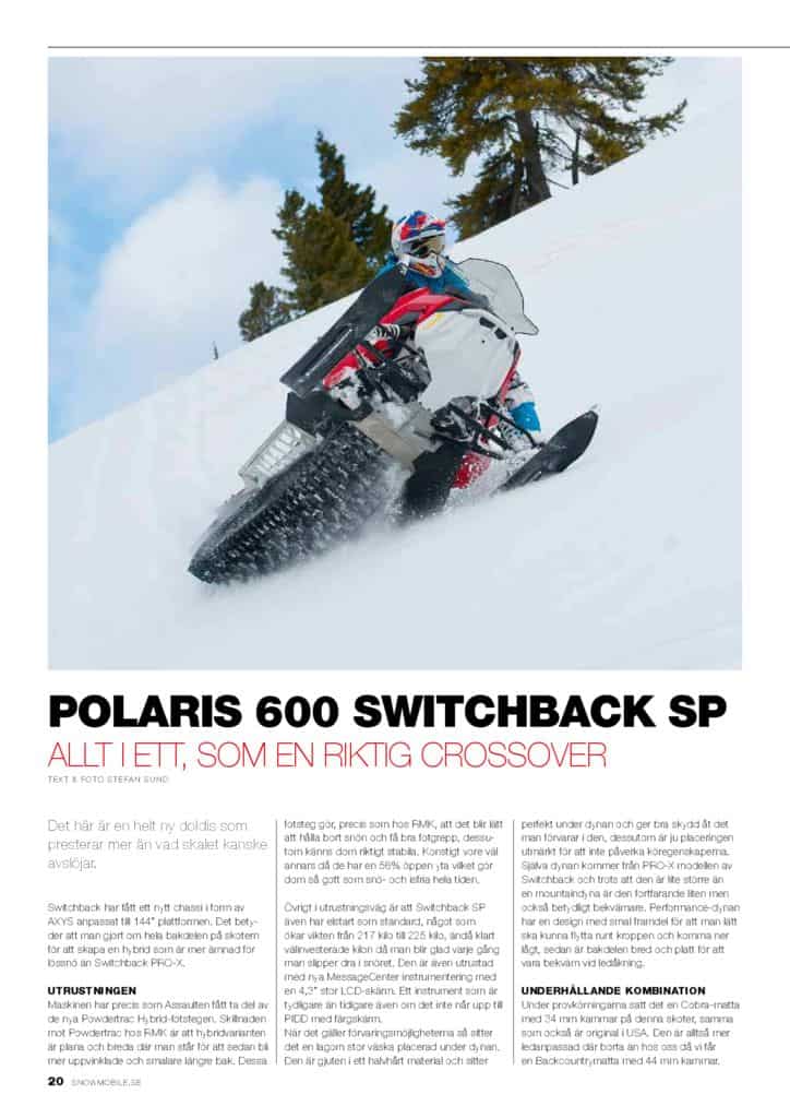 thumbnail of Polaris 600 switchback SP 2017